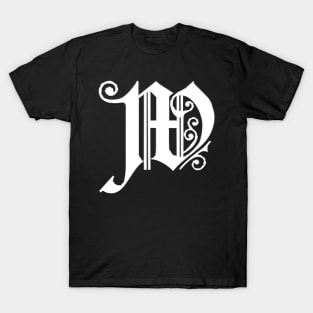 Silver Letter W T-Shirt